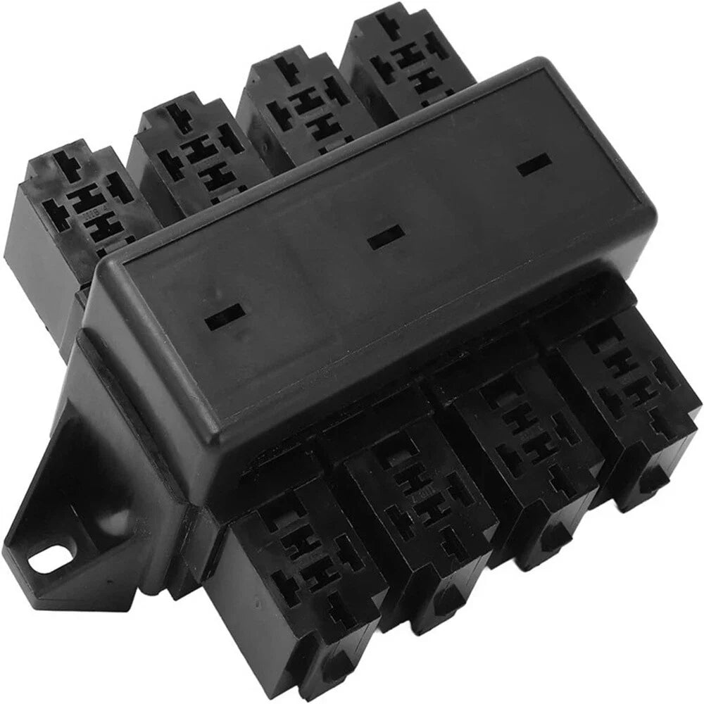 8 Way Relay Socket Block for Car SUV Truck Marine Boat Yacht