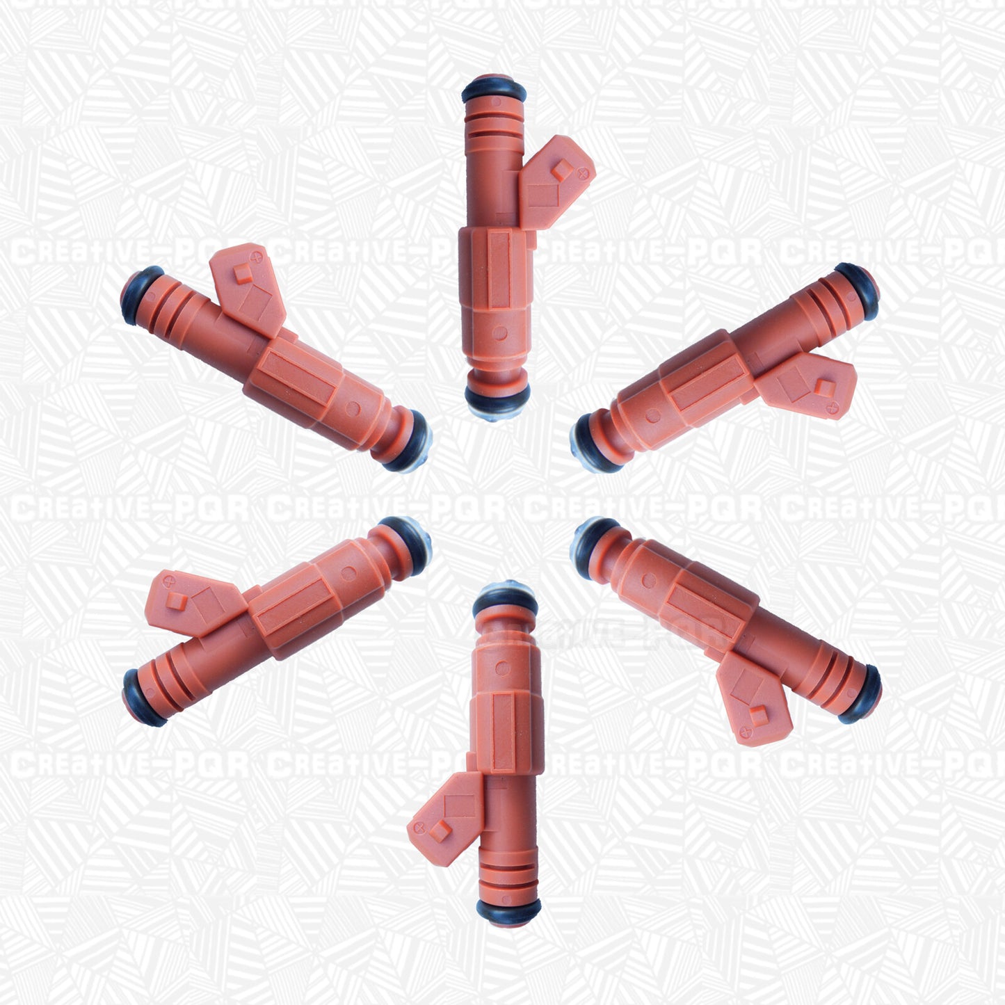 Set of 6 Fuel Injectors for Ford Holden Jeep