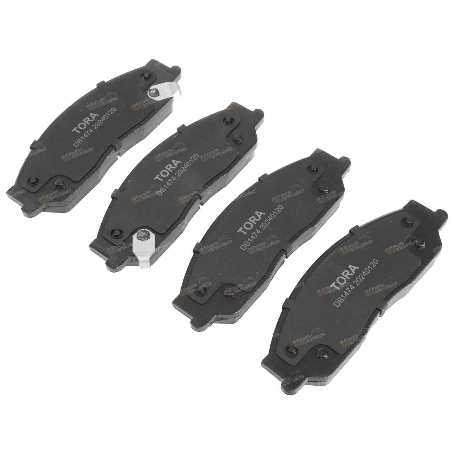 Set of 4 Front Disc Brake Pads for Toyota Avalon (2003–2005)
