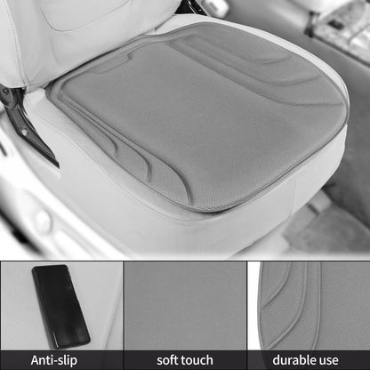 Seat Pad Cover for Universal Fit (Light Gray, Seaweed Fiber, Latex)