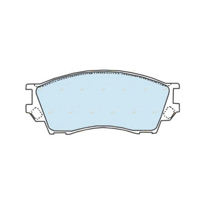 4WD Front Disc Brake Pad Set for Ford Courier 1996 - 1999