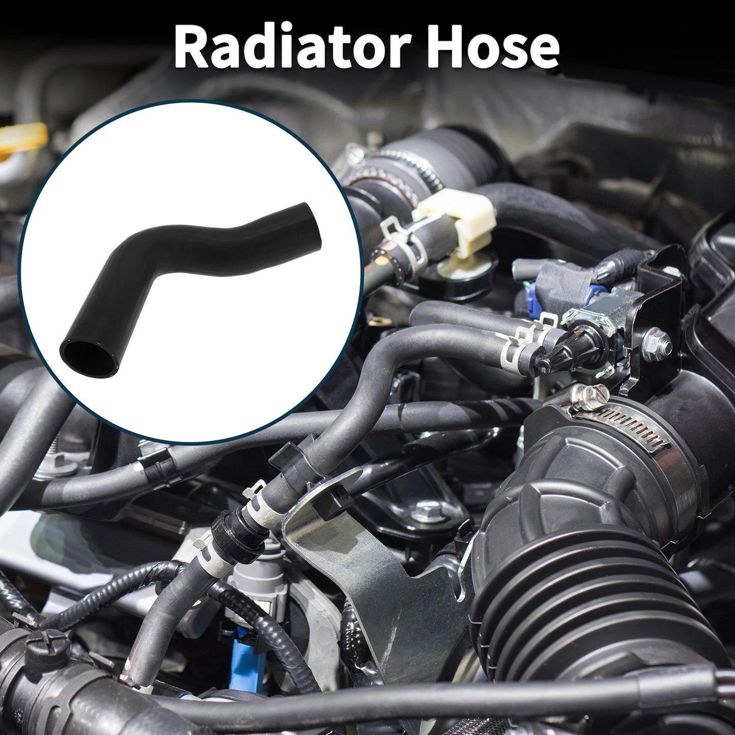 Radiator Hose for Mercedes-Benz Sprinter 315 CDI (2006–2018) 9065283282 Rubber