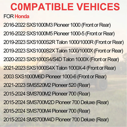 Rear Wheel Bearing for Honda Pioneer 520 / Pioneer 700 (2015-2024)