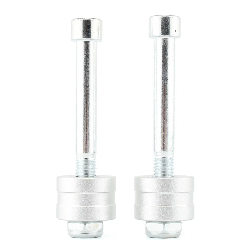 Handle Bar Risers for Ducati Hypermotard 1100 (2007-2009) Silver