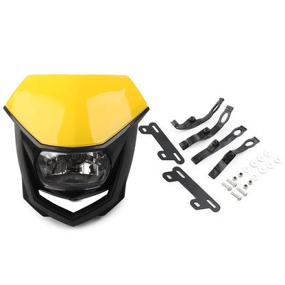 Universal Motorcycle Windshield Windscreen Wind Deflector Iridium