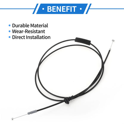Hood Release Cable No.536300D170 for Toyota Vios (2014–2017)