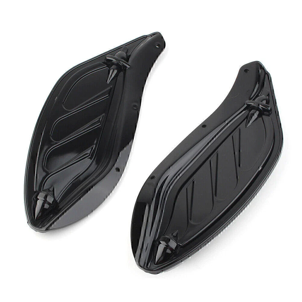 Black Windshield Air Deflector for Harley Touring FLHR FLHT CVO (96-13)