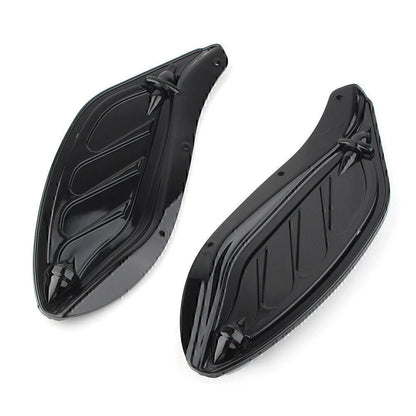 Black Windshield Air Deflector for Harley Touring FLHR FLHT CVO (96-13)