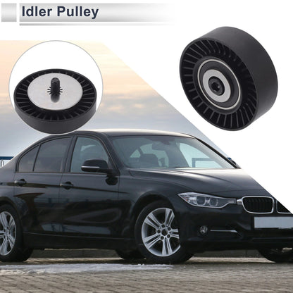 Drive Belt Idler Pulley for BMW 335 (2007–2013) No. 11287557851 Black