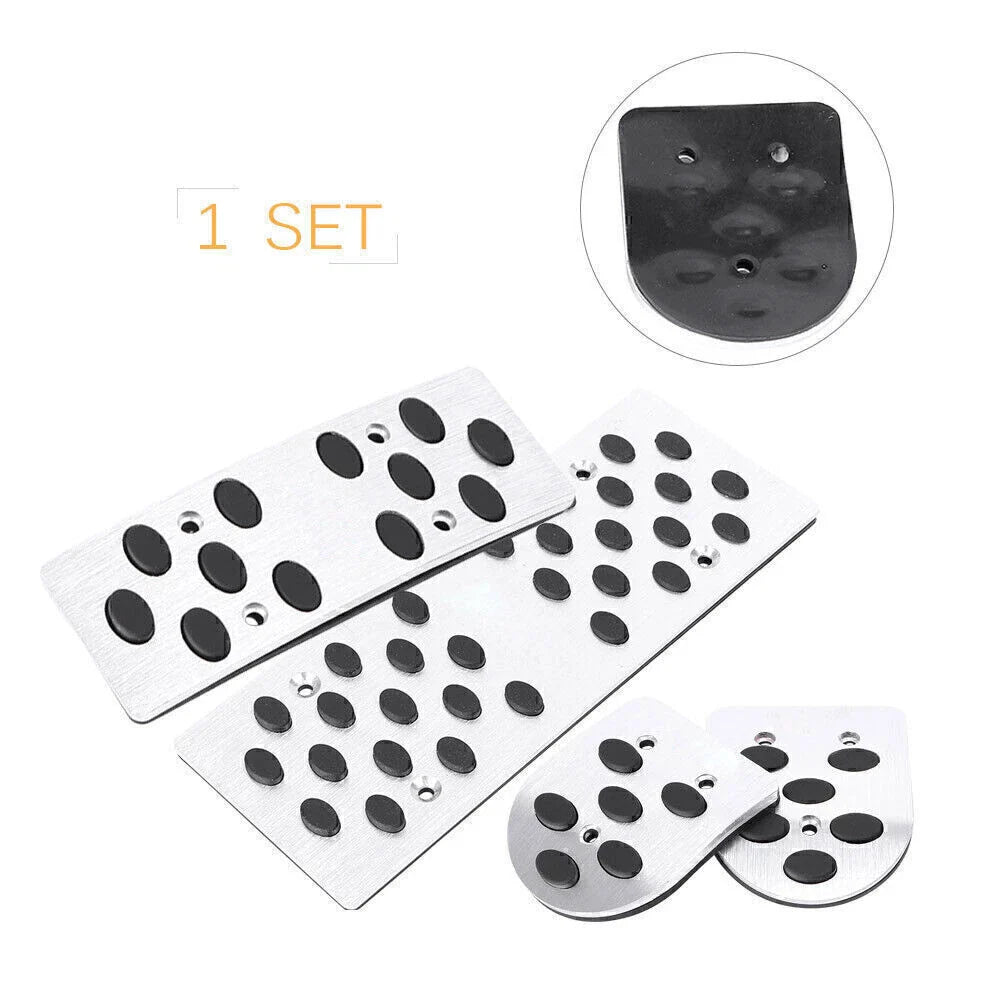 STI MT Pedals Foot Rest Pads for Subaru Legacy Outback Forester Impreza