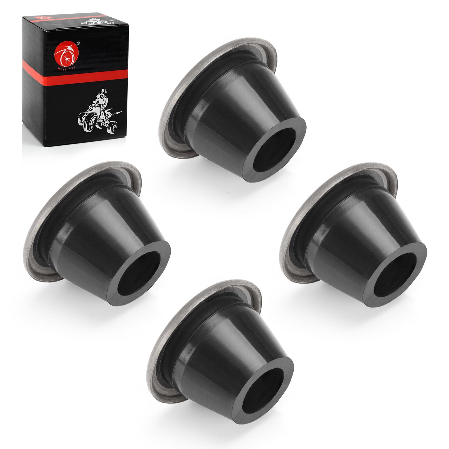 Rubber Handlebar Mount Bushings for Honda CR125R CR250R CR500R CRF250R CRF250X (1990–2023)