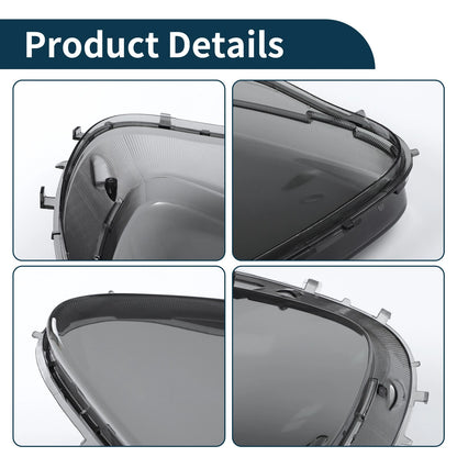 1 Pc Headlight Lens Cover for Chevy Corvette C6 (2005–2013) Smoked