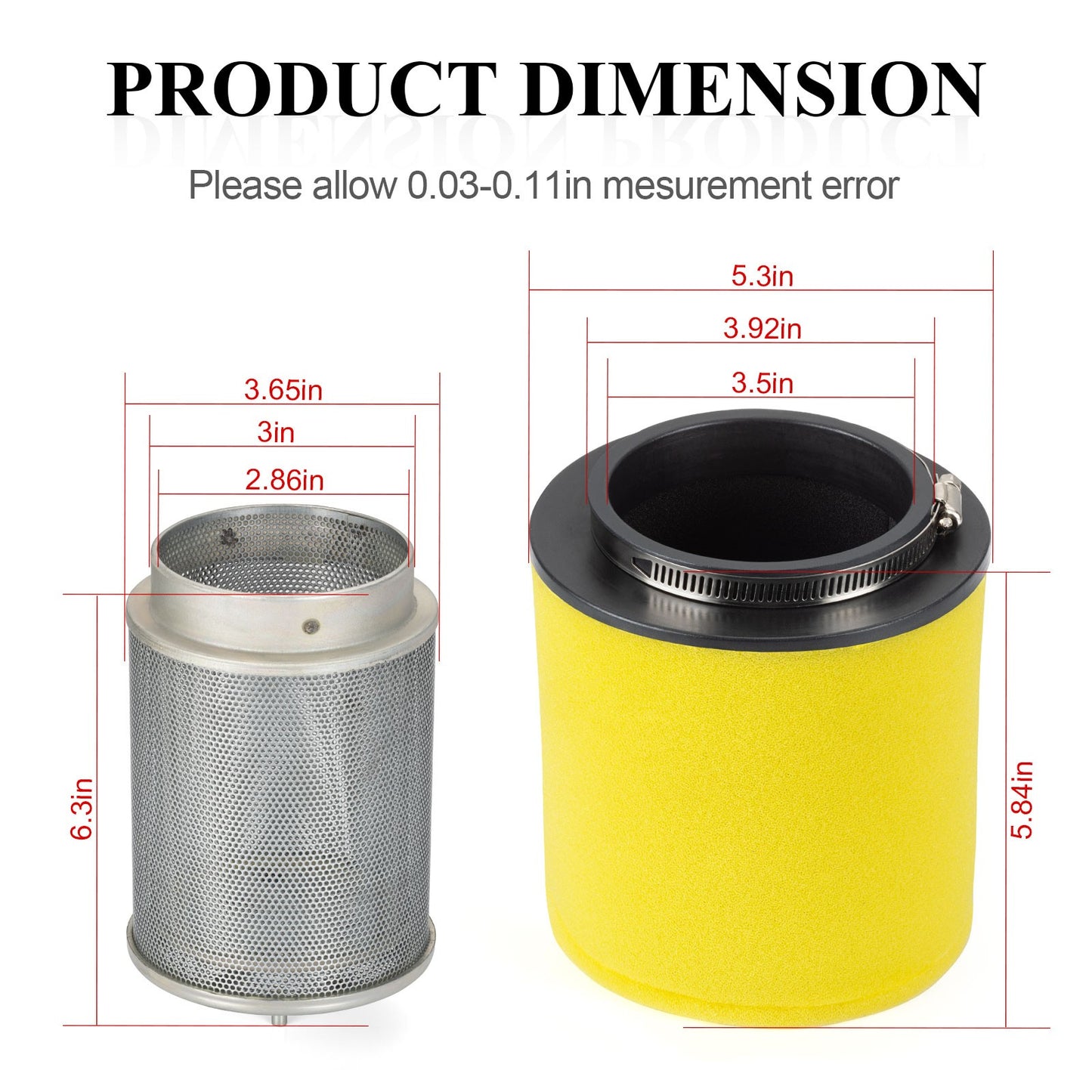 Air Filter & Cage for Honda TRX450R (2004–2005)