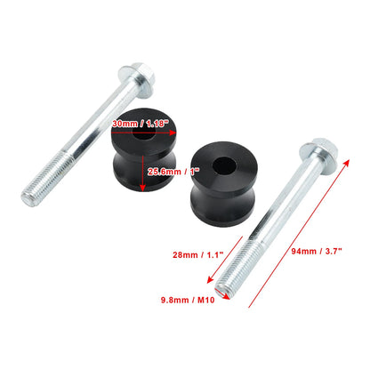 6pcs Titanium M8 x 33mm Disc Brake Rotor Bolt for Suzuki GSXR (A)