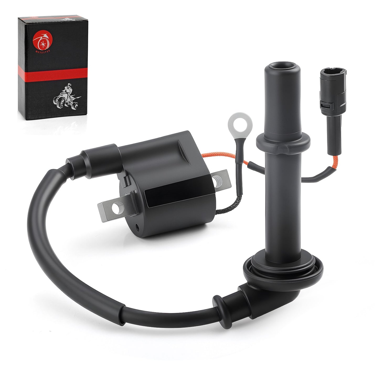 Ignition Coil with Spark Plug Cap for Kawasaki KLX450R KX450F (2006–2019)