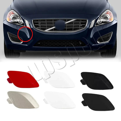 Front Bumper Tow Hook Hole Eye Cover Cap for Volvo S60 V60 (2011–2013)