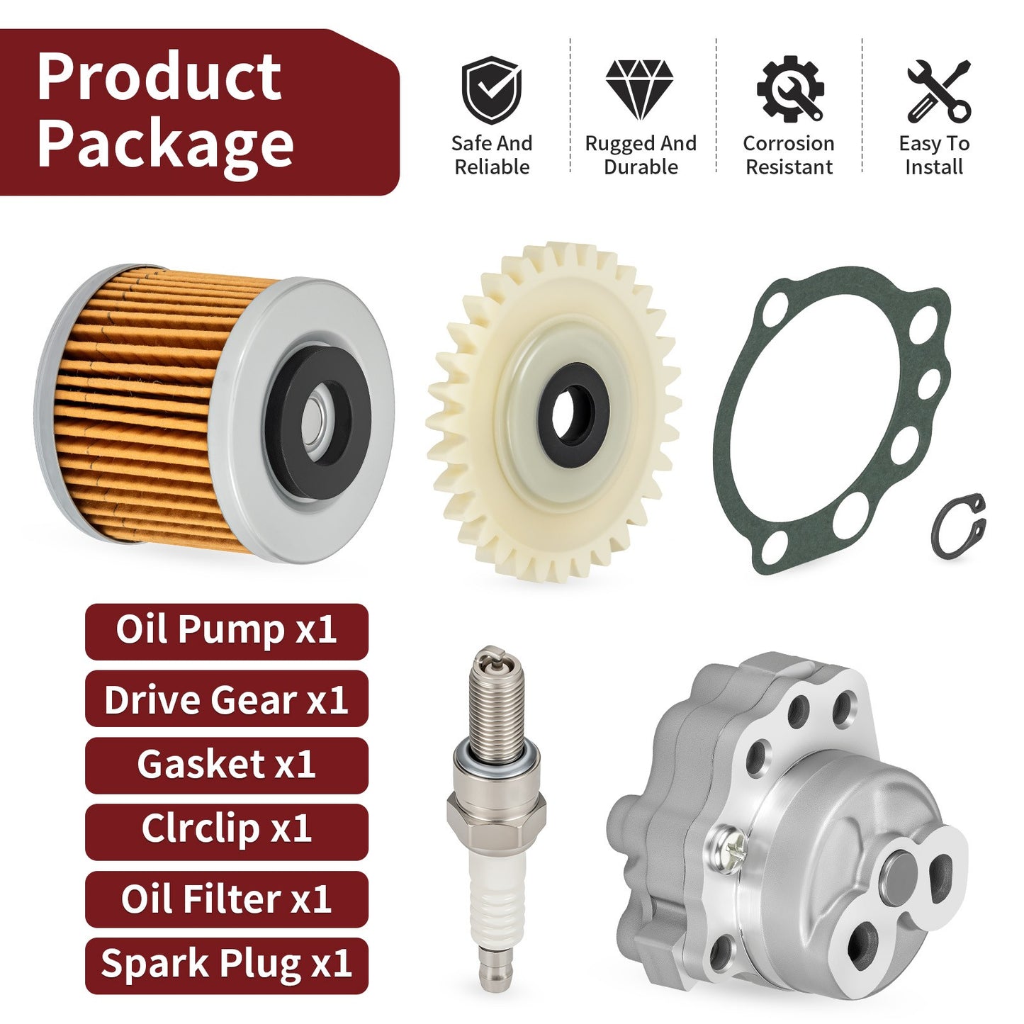 Oil Pump Kit for Yamaha Raptor 700 (2006–2024)