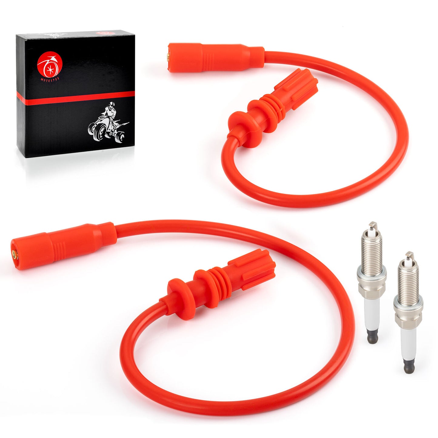 Spark Plug & Wire Cap for Polaris Scrambler Sportsman 850 (2012–2024)