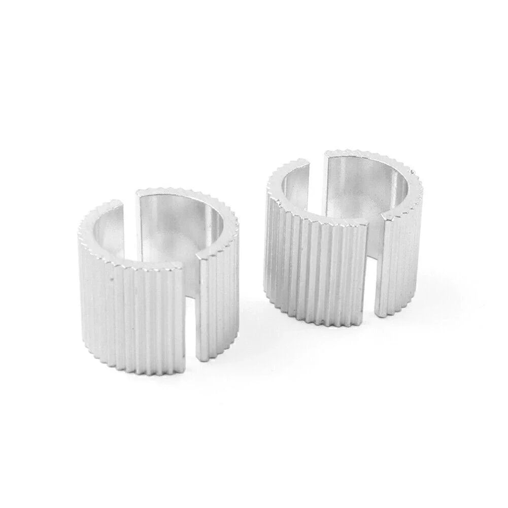 4 x 1 1/8" to 7/8" Handlebar Mount Risers Clamp Conversion Spacers