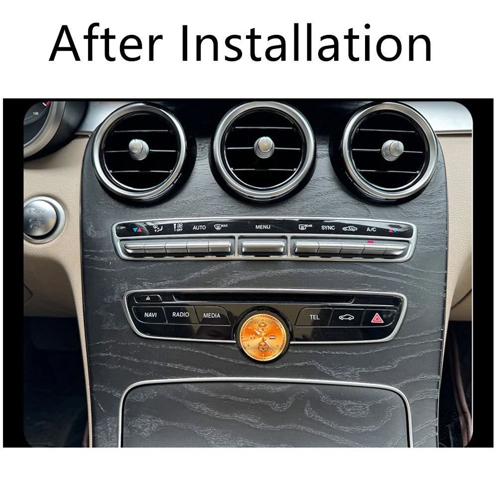 Touch Screen LCD Smart Clock for Benz C-Class W205, E-Class W213, W222