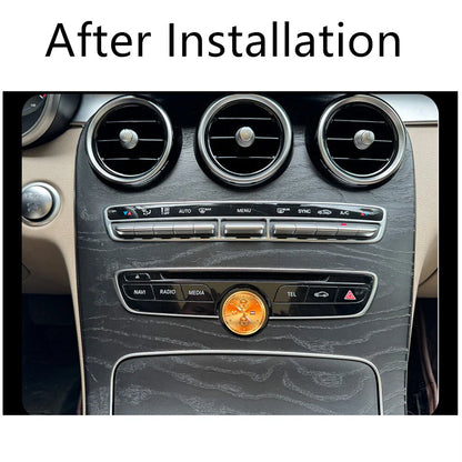 Touch Screen LCD Smart Clock for Benz C-Class W205, E-Class W213, W222