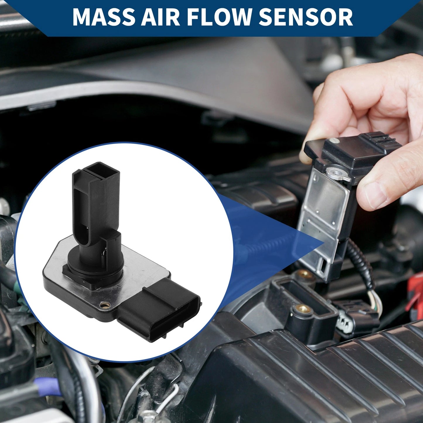 Mass Air Flow Sensor Meter No.YC2Z12B579AA for Ford Excursion (2000–2005)