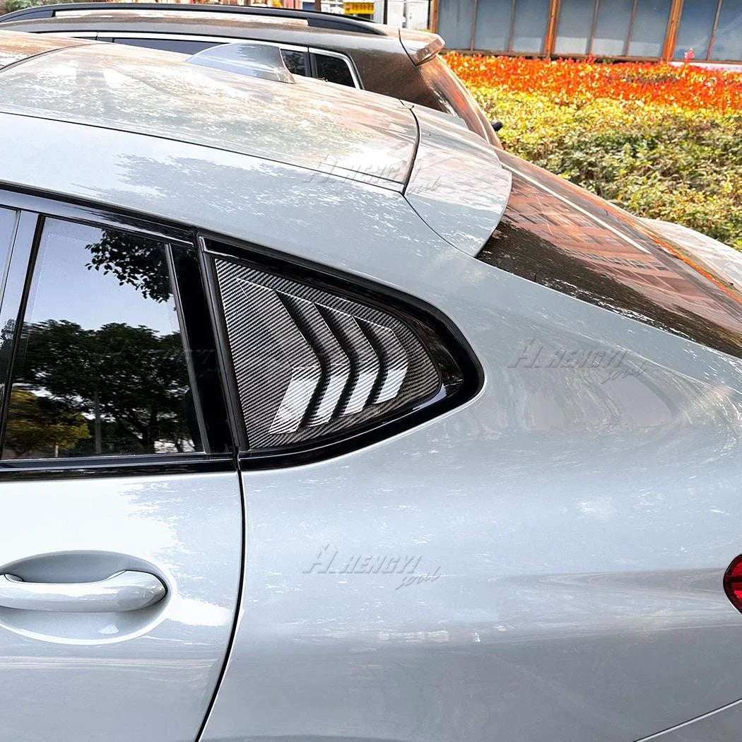 Rear Window Louver Shutter Vent Cover for BMW X4 G02 (2018–2024)