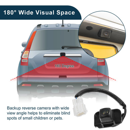 Rear View Camera for Honda N Box+ (2012) 120-180 Degree
