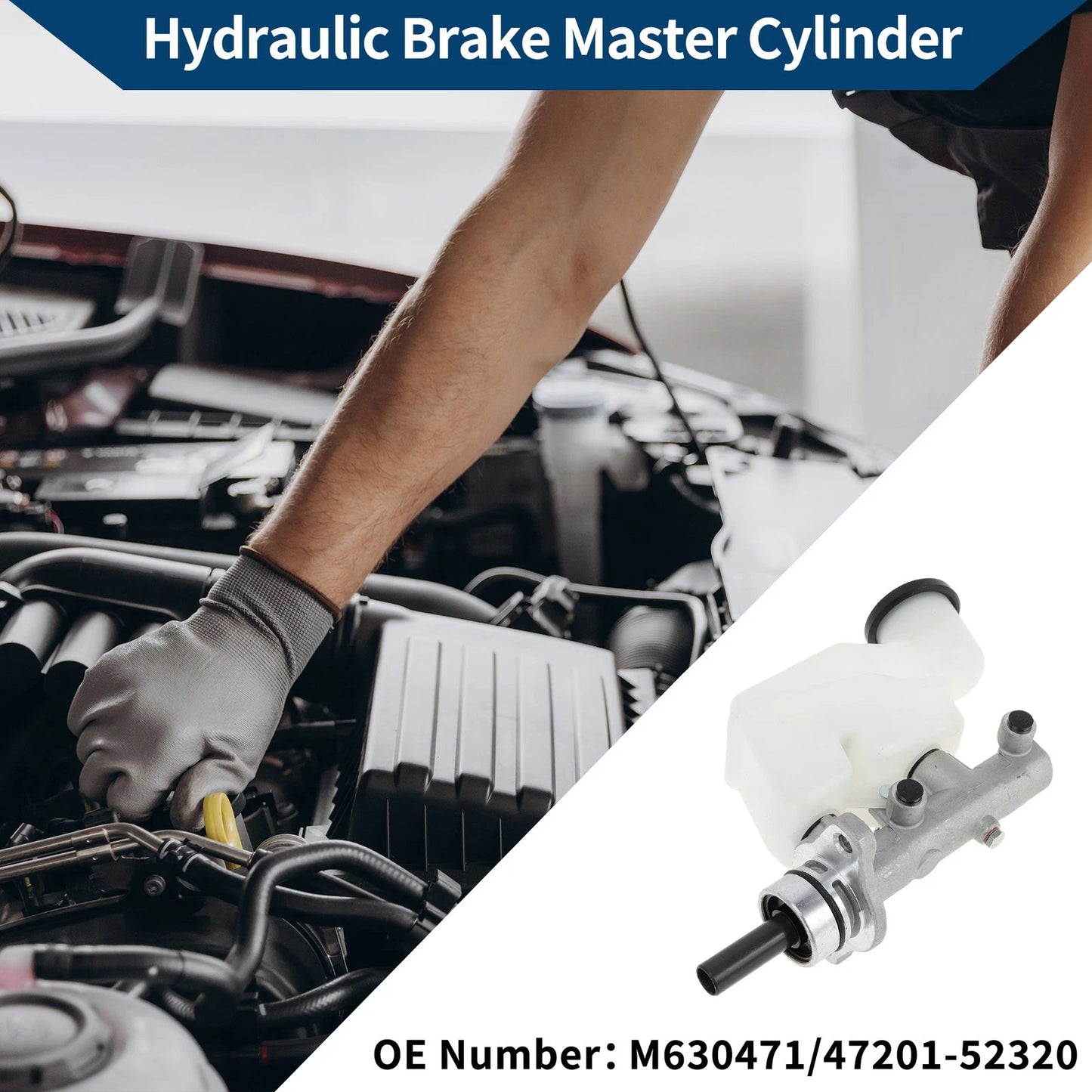 Brake Master Cylinder Reservoir No.M630471/4720152320 for Toyota Yaris (2007–2011)