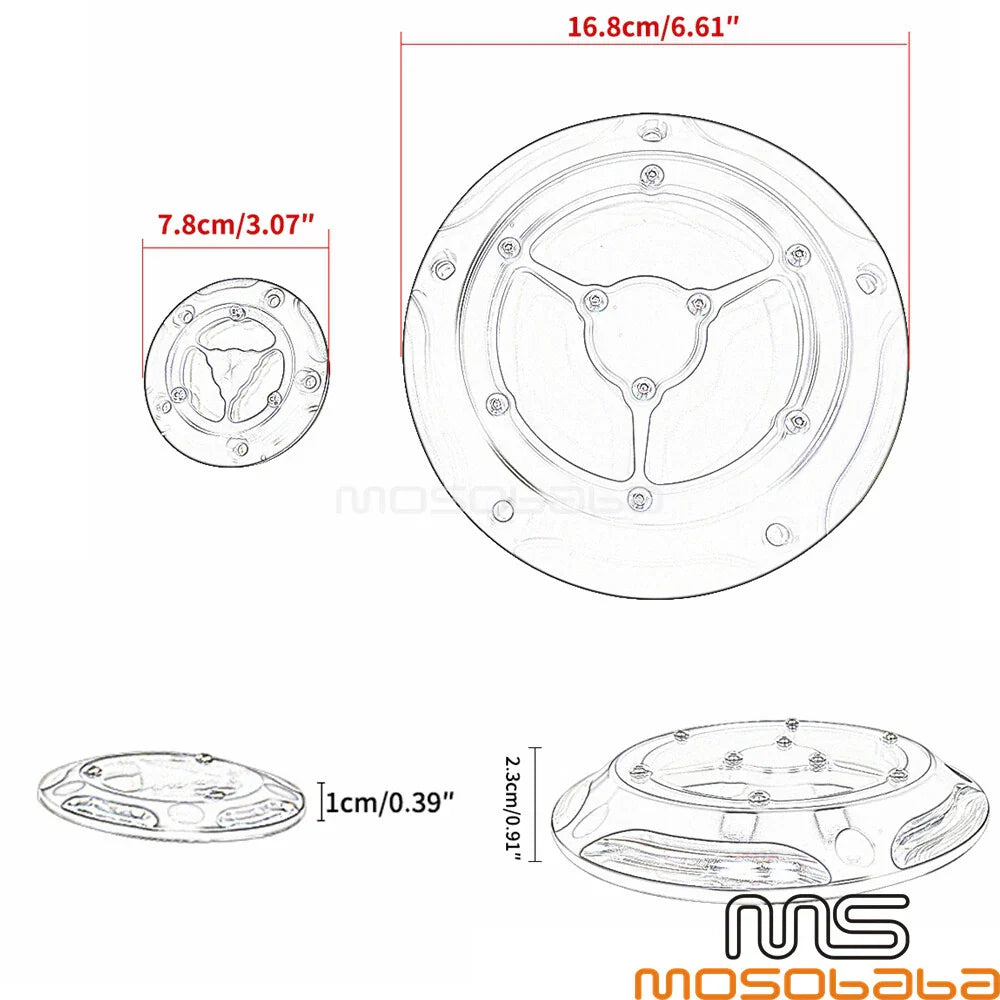 Engine Timing Cover for Harley Street Glide, Ultra Classic, Road Glide (2006-2023)