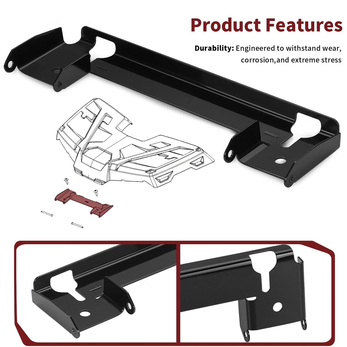 Front Rack Pivot Bracket for Polaris Sportsman 570 EPS (2014–2020)