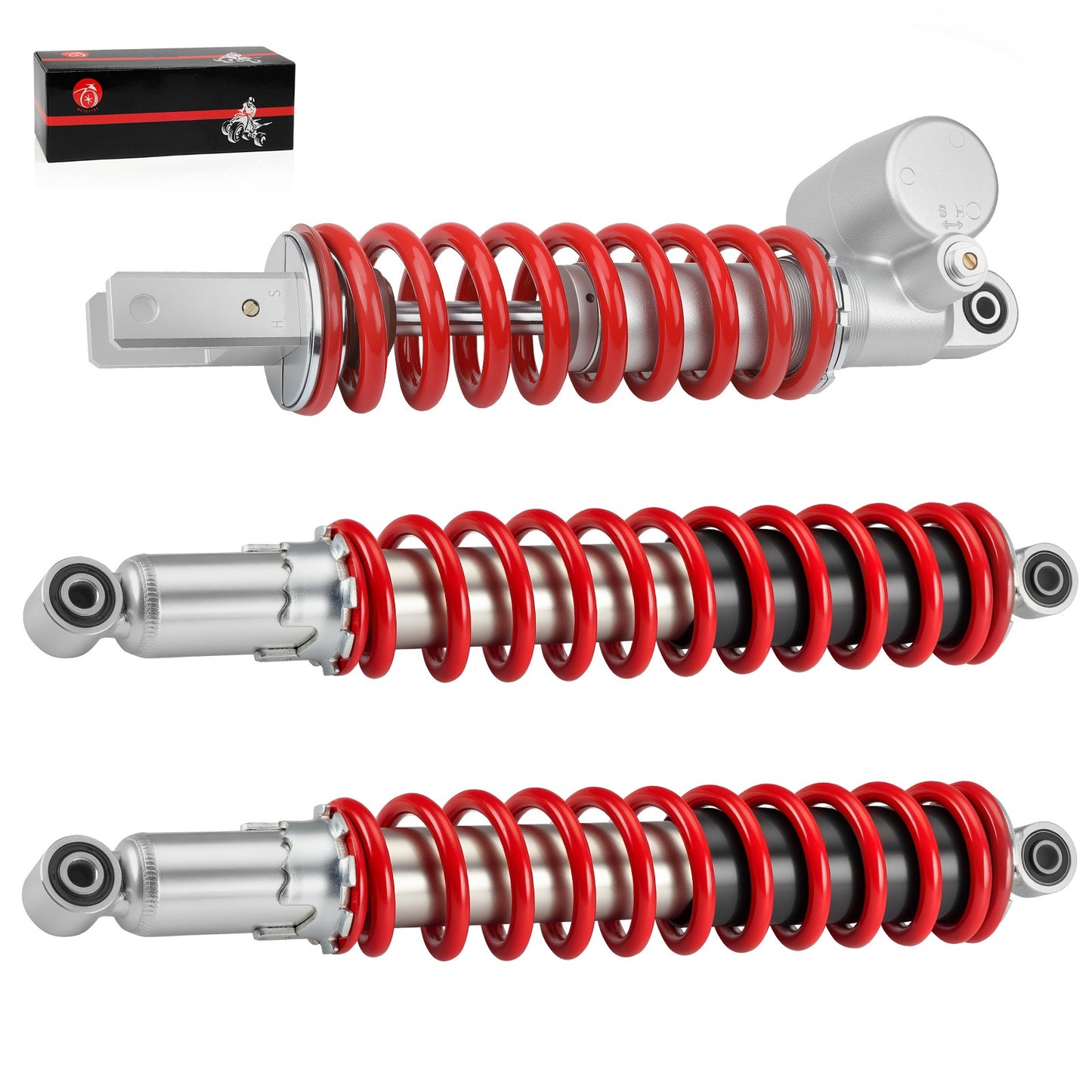 Set of 2 Front Rear Shock Absorbers for Honda Sportrax 400 (1999–2014)
