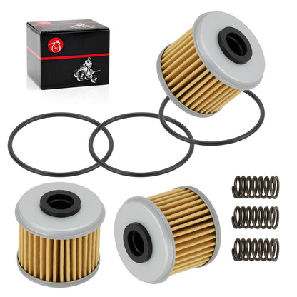 3X Oil Filter Set for Honda CRF250RX CRF250R (2004–2024)