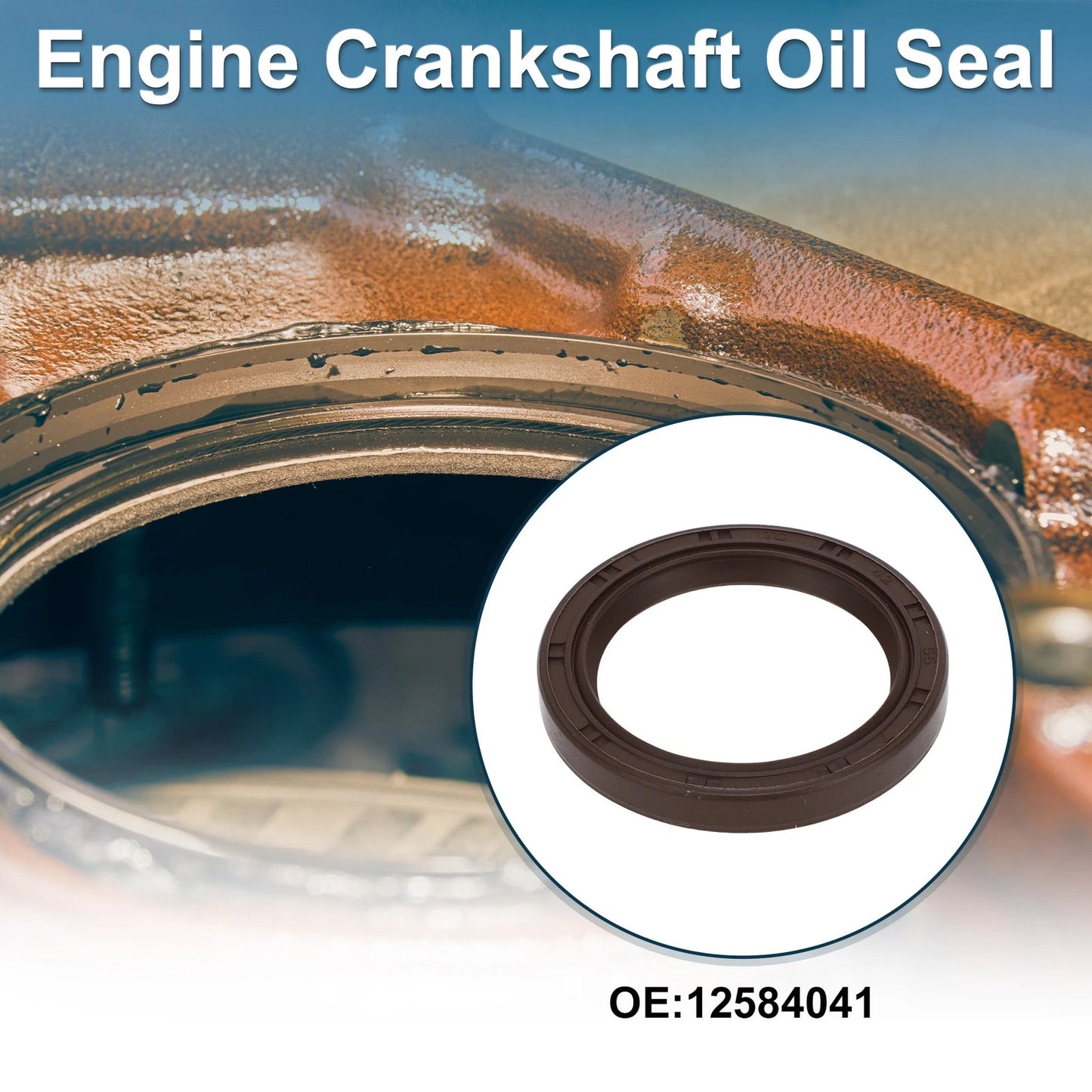 Front Crankshaft Oil Seal for Chevrolet Equinox Malibu (2005–2019) No. 12584041