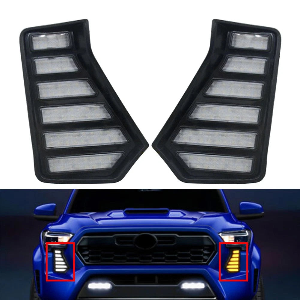 Daytime Running Light Dynamic Turn Signal for Toyota Tacoma (2024–2025)