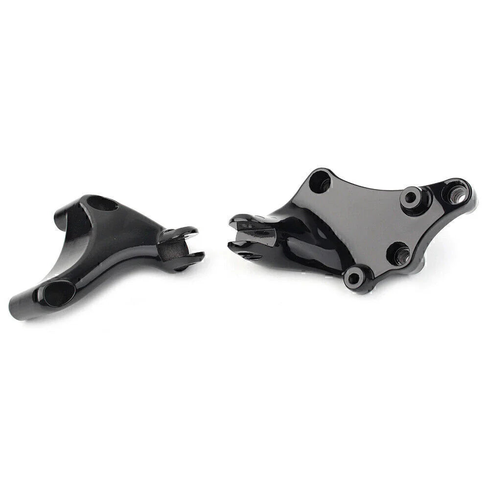 Rear Footrest Peg Mount Brackets for Harley Sportster XL1200C (2014-2021)