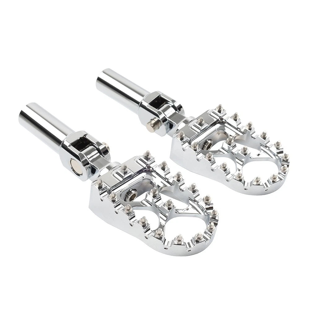 Chrome 6" Handlebar Riser 1" Top Clamp for Harley Road Glide (2008–2023)