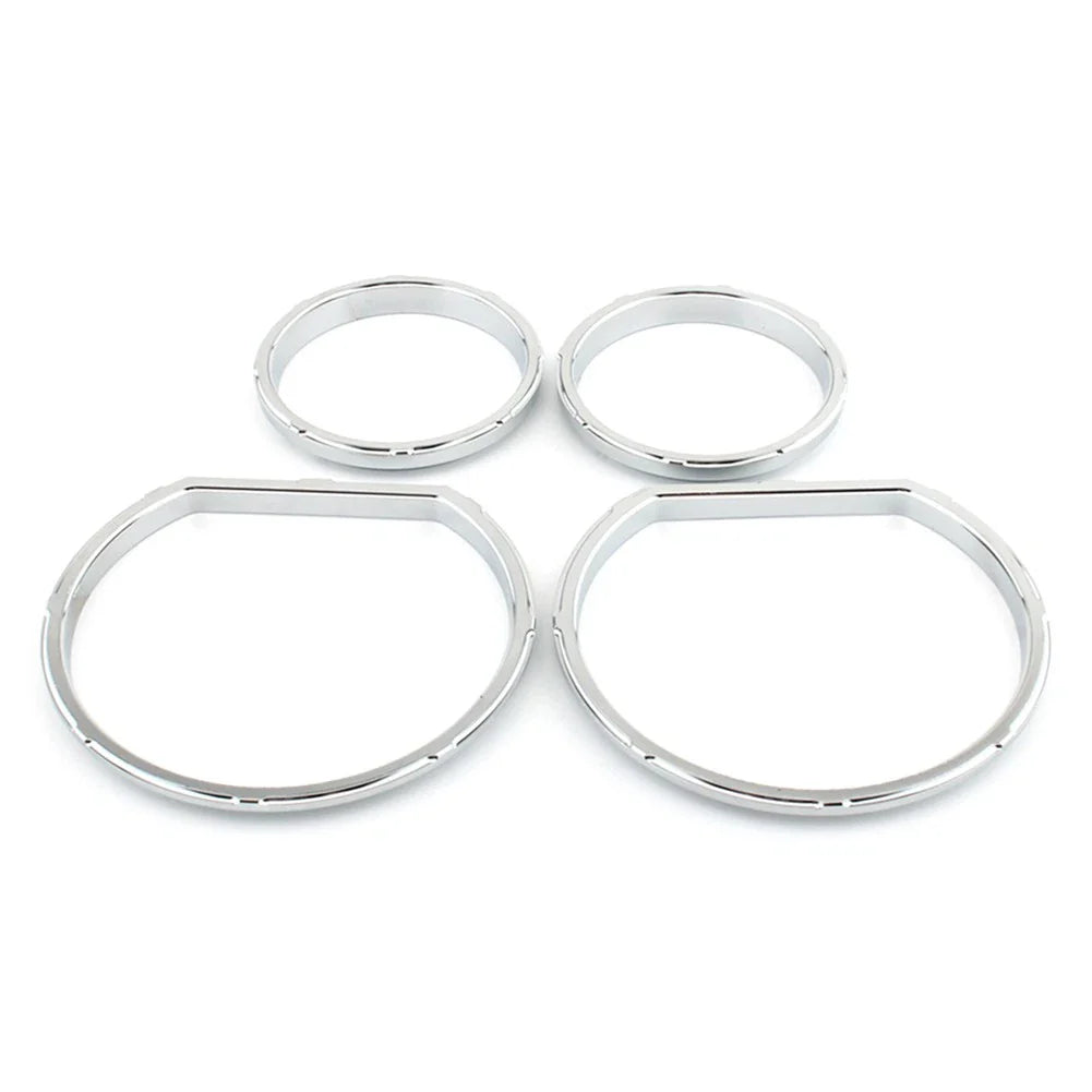 Chrome Instrument Board Gauge Bezel for Harley Touring Electra Street Glide (2009-2023)