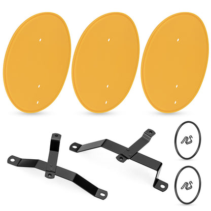 Yellow Number Plate Kit for Honda Z50R (1979–1987)