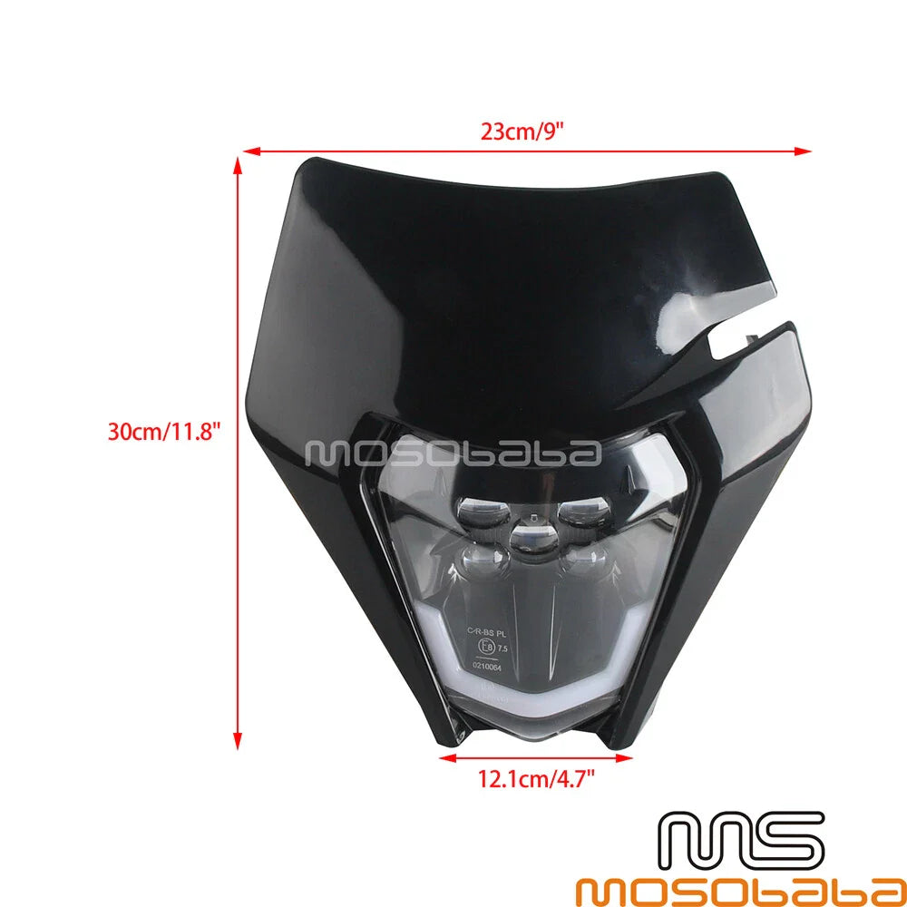 Front Headlight Lamp for KTM 690 Enduro R, 300 EXC, XC-W, 350, 450, 500, TC 125, 250