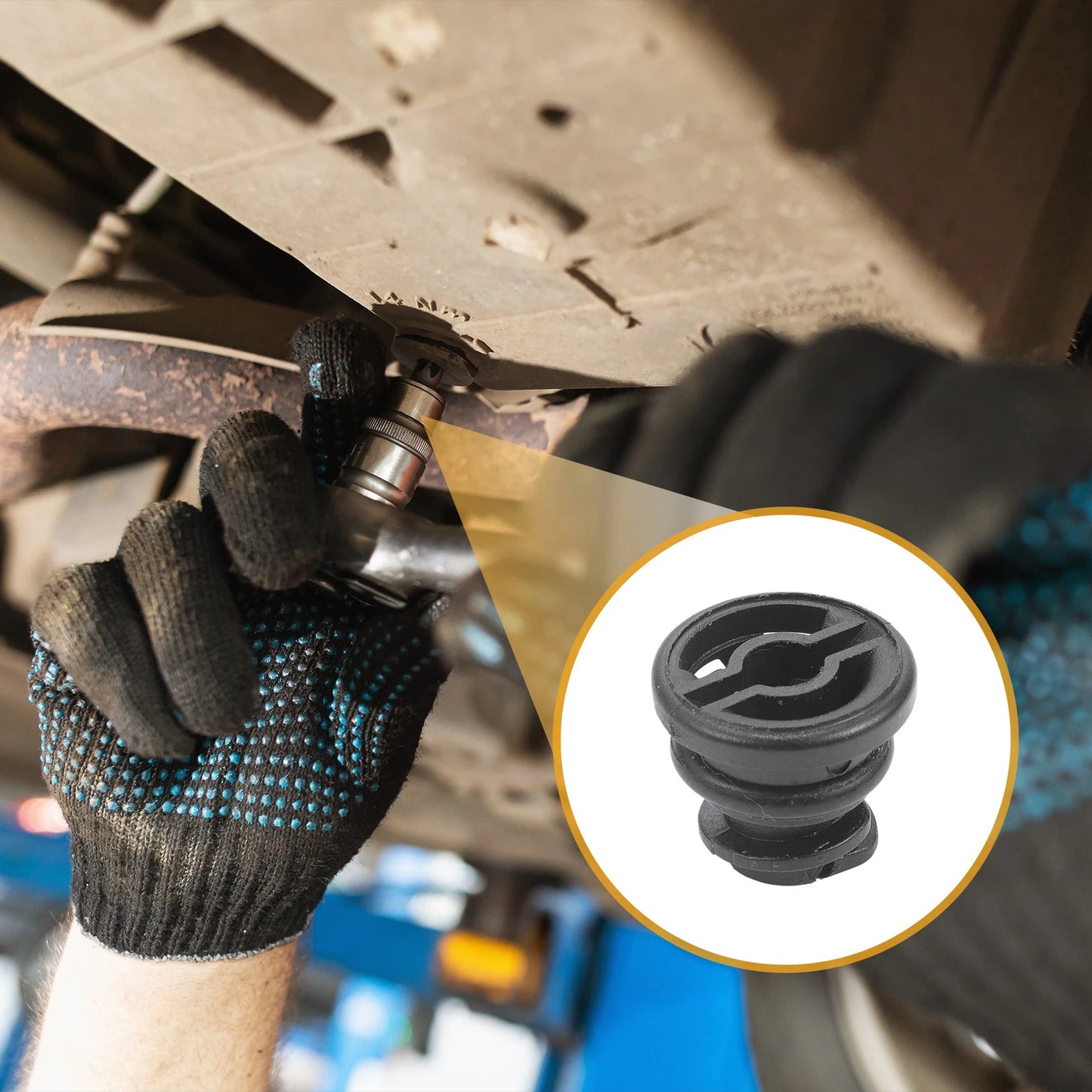 6X Oil Drain Plug Pan Thread Repair No.06L103801 for Audi A3 (2015–2020)