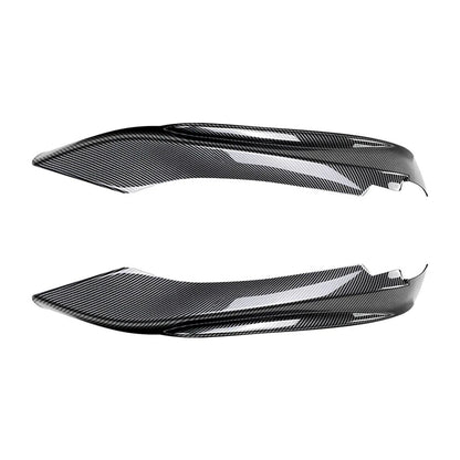 Carbon Front Bumper Lip Splitter Side Air Vent Covers for BMW 4-Series (2014-2020)