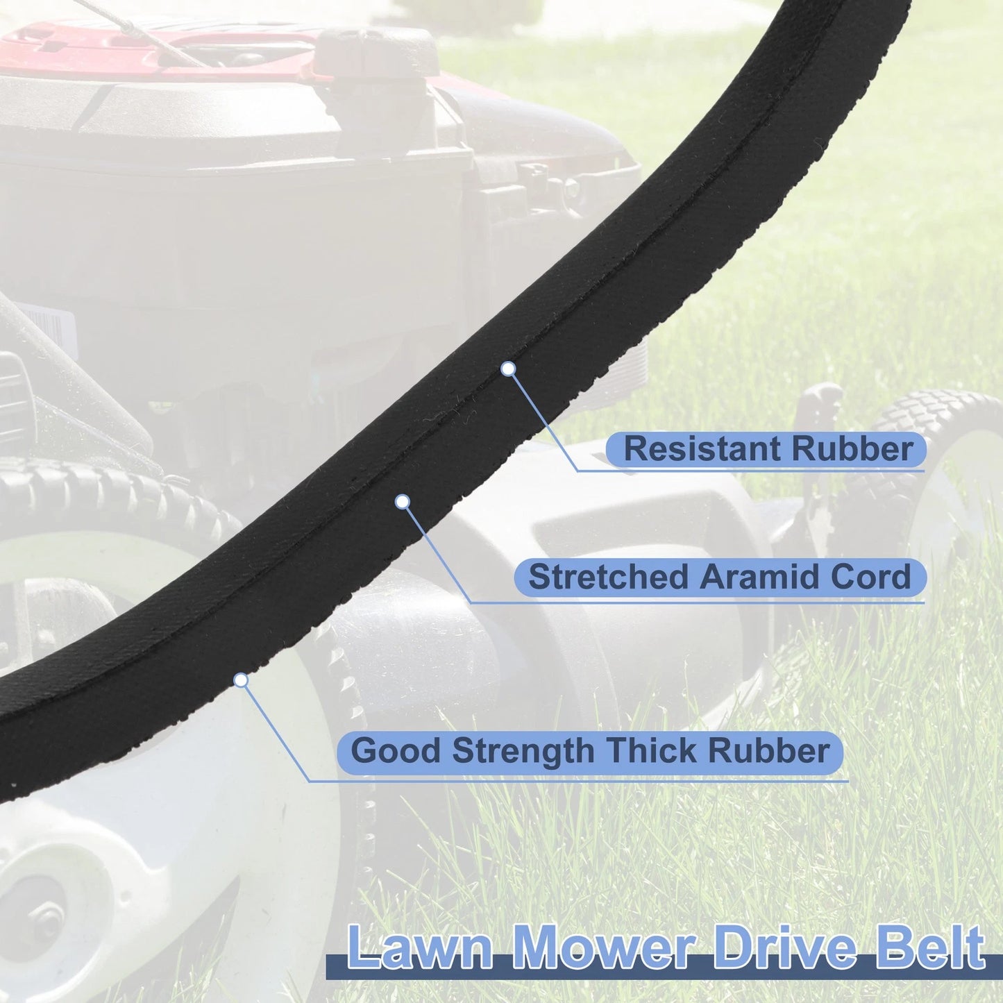 Lawn Mower Deck Belt for Gravely Pro-Turn Z 48 (No.07225600)