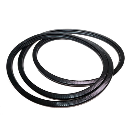 Set of 2 Front Door Weatherstrips for Hyundai Excel X2 (1990–1994)