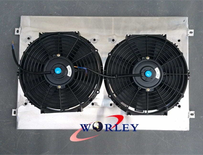Aluminum Shroud & Fans for Subaru Impreza WRX GC8 STI 2.0L (1992-2000)