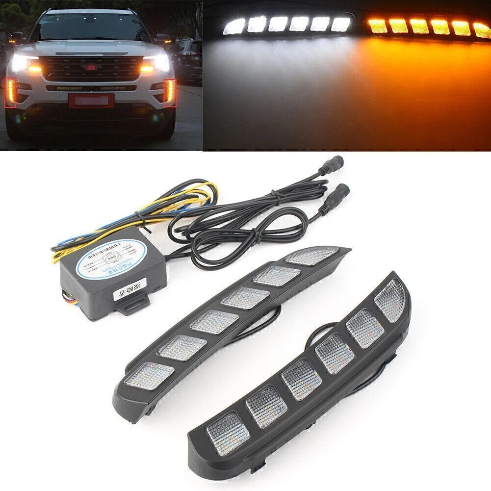Rearview Mirror Lamp Turn Signal Light for Ford Fiesta B-Max (2008–2019)