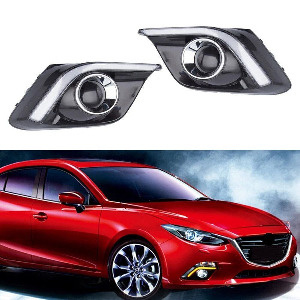 2X LED Dynamic Side Marker Sequential Blinker Lights for Mazda 3 (2004–2011)