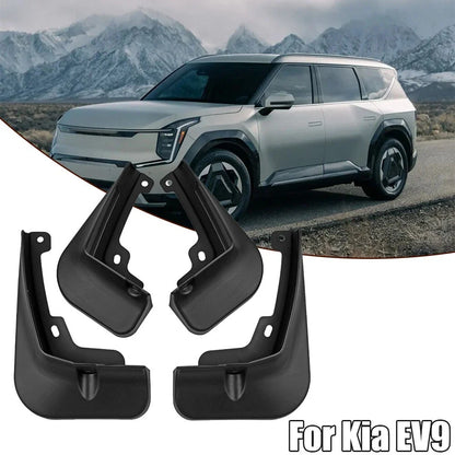 Mudguards for KIA EV9 Non Deformation Black Color