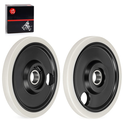 Set of 2 Plain Wheel Assemblies for Polaris Indy 600 800 850 (2019)