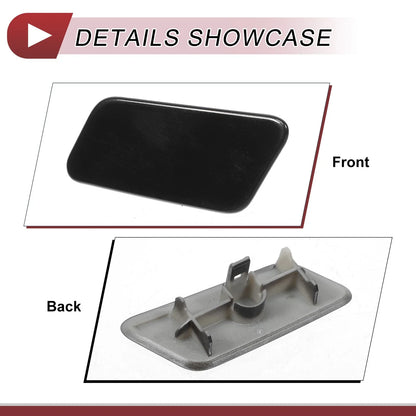 Front Left Washer Nozzle Cover for Lexus LX570 (2016-2021) - Black 1 x Cap
